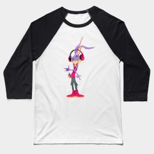 Music Rabbit Baseball T-Shirt